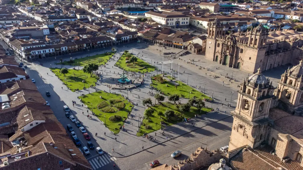 Imagen de la Plaza de Armas del Cusco