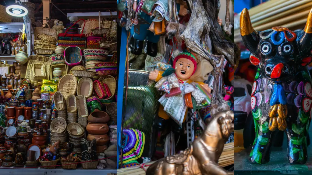 Imagen de productos del mercado de San Pedro.