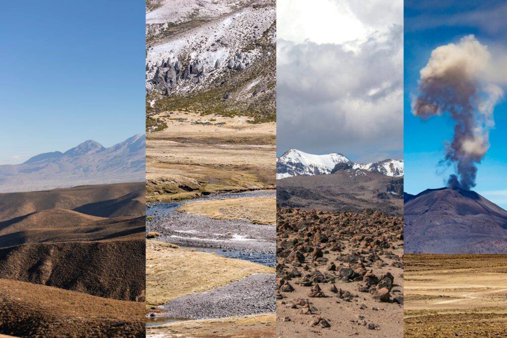 El valle de los volcanes