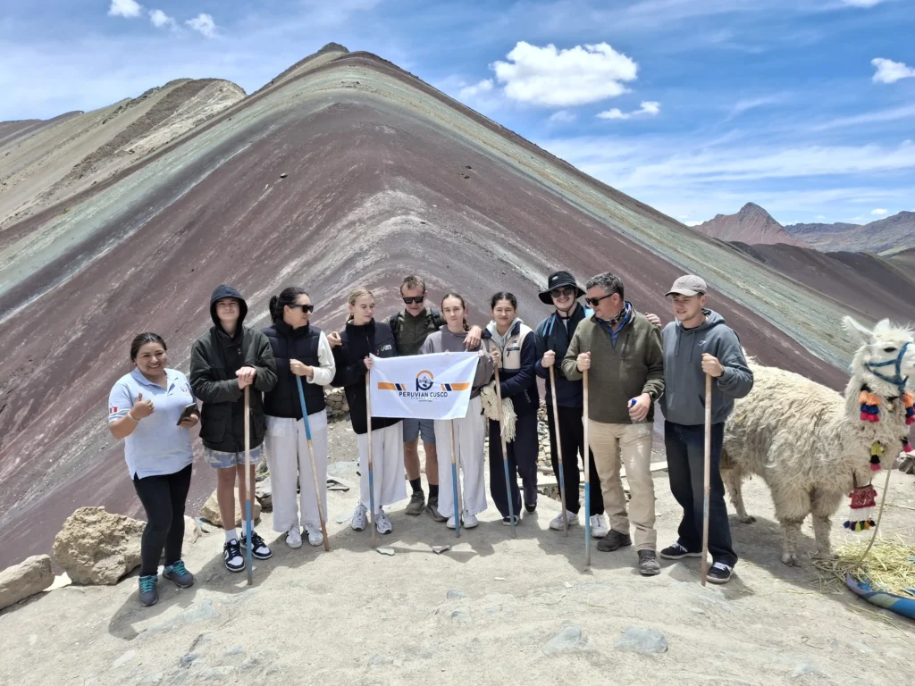 Rainbow Mountain tour from Cusco — Vinicunca colorful mountain day trip Peru
