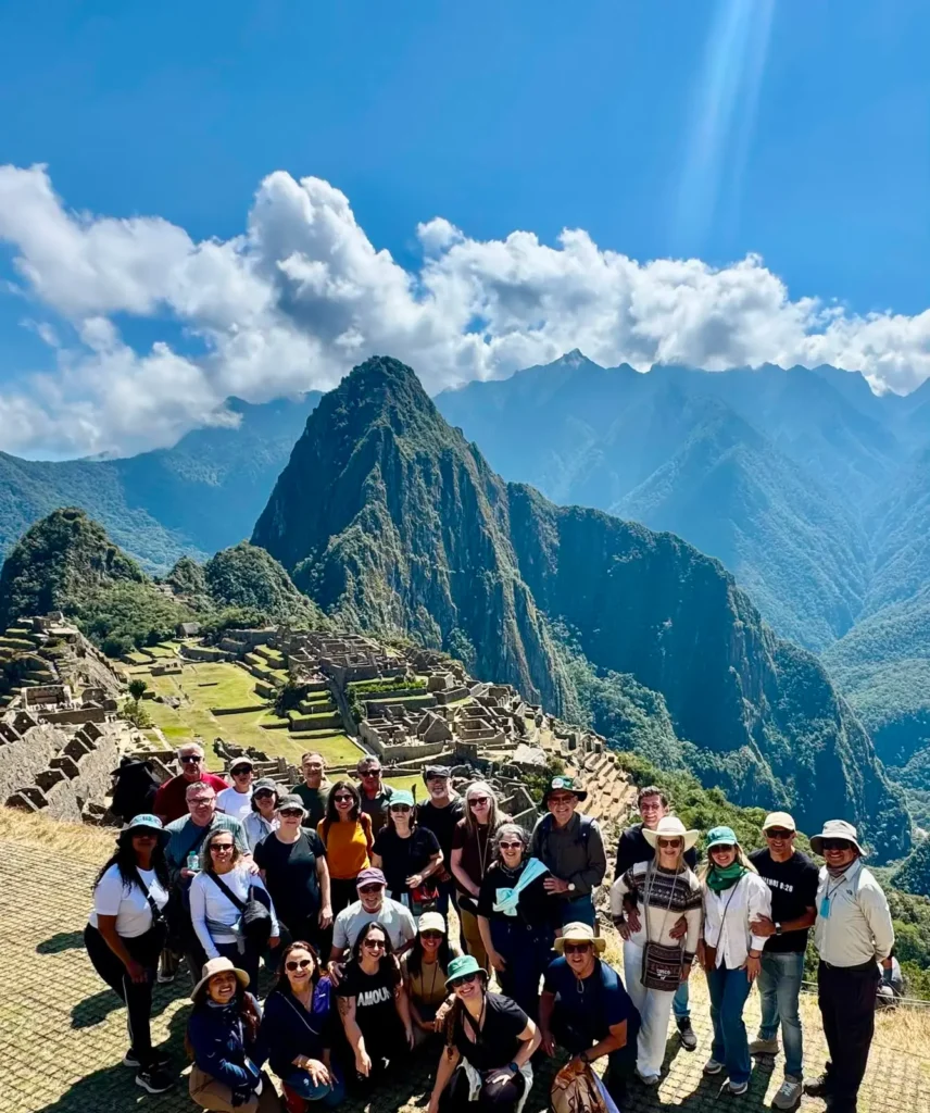 Guided visit to Machu Picchu citadel on day two of this overnight tour