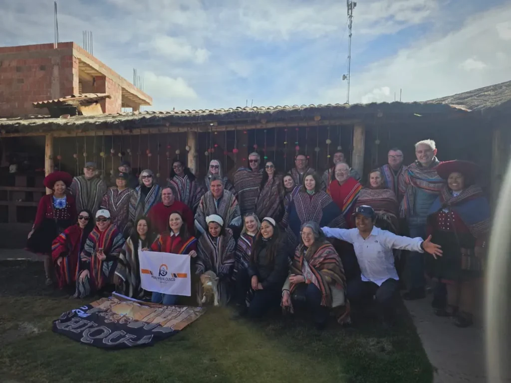 Chinchero village and Inca terraces visited on day one of the Machu Picchu 2 days 1 night tour